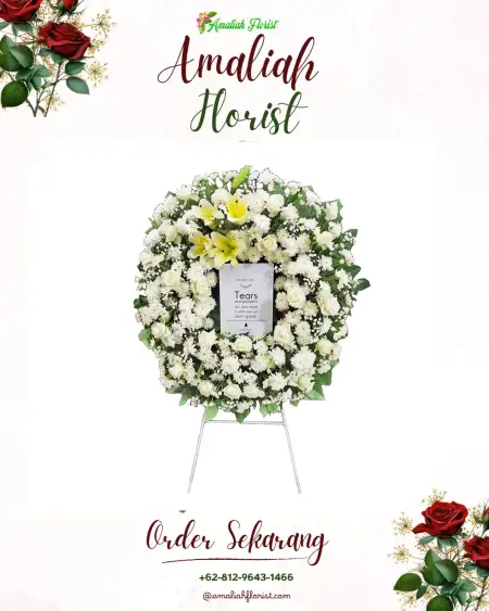 Krans Bunga Duka Jemasih